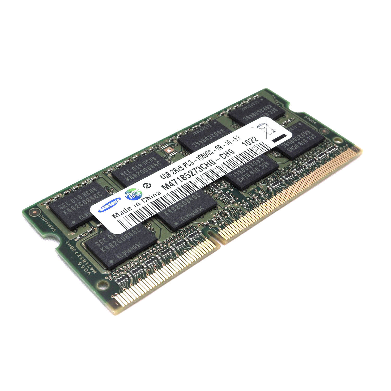 Samsung 1.5V DDR3 4GB PC3-10600 1333 Mhz Laptop Sodimm Memory Ram ...